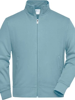 JN 836 Mikina se stojáčkem model 22529357 steel blue - Daiber