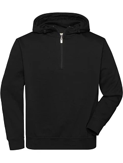 JN mikina z bio zip 02.0 black model 22491783 - Daiber