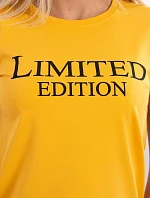 Blúzka z limitovanej edície v horčicovej farbe