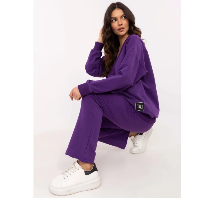 Komplet EM KMPL model 20822517 ciemny fioletowy - FPrice Komplet EM KMPL model 20822517 ciemny fioletowy - FPrice