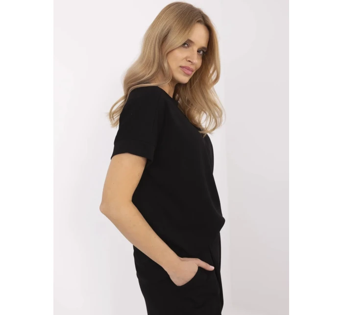 Blúzka RV BZ A616.01P čierna Blúzka RV BZ A616.01P čierna