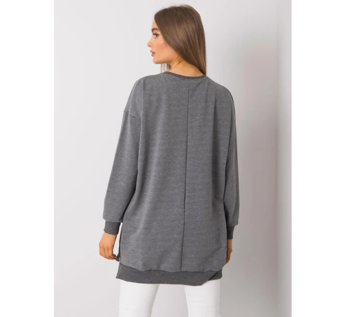 Tunika RV TU 7187.26 tmavo šedá