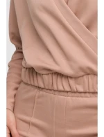 model 21047166 Zavinovací mikina mocca - BeWear