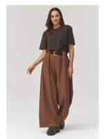 Dámske nohavice model 223364 Makadamia