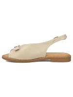 Dámske béžové sandále Filippo DS7923