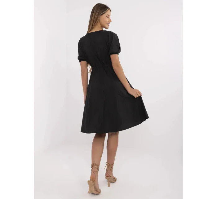 Šaty 217 SK model 15090849 černá - FPrice Šaty 217 SK model 15090849 černá - FPrice