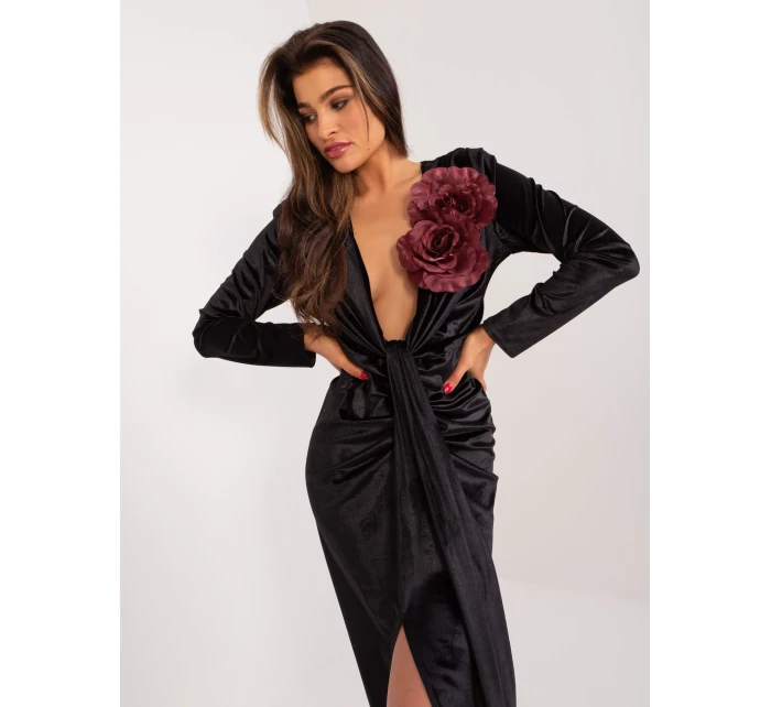 LK SK 509552 šaty.16X čierna