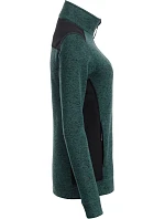 JN Dámská pracovní pletená fleece bunda Strong 02.0 dark green melange/black model 22492721 - Daiber JN Dámská pracovní pletená fleece bunda Strong 02.0 dark green melange/black model 22492721 - Daiber
