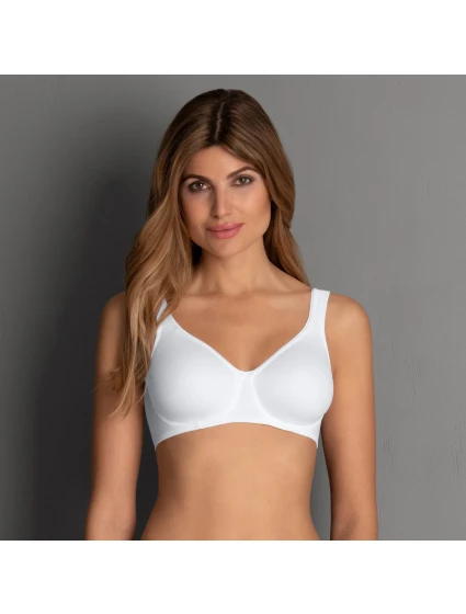 Dvojitá podprsenka s kosticami 5490 biela - RosaFaia