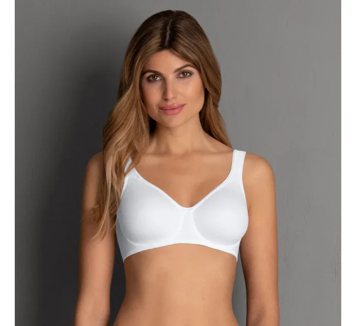 Dvojitá podprsenka s kosticami 5490 biela - RosaFaia