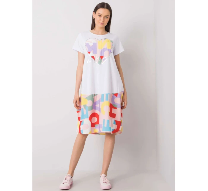 Šaty DHJ SK 13119.26P svetlo ružová