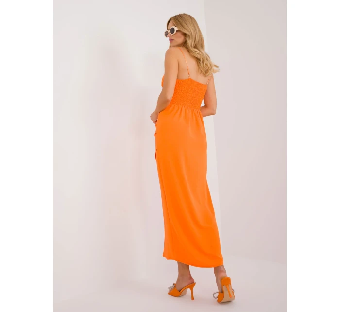 Sukienka DHJ SK model 19926568 pomarańczowy - FPrice