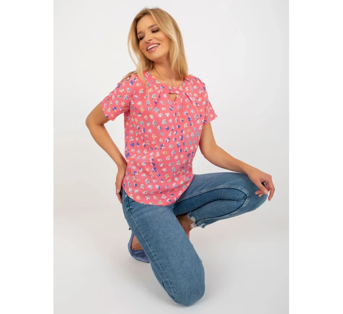 Bluzka LK BZ model 18605020 koralowy - FPrice