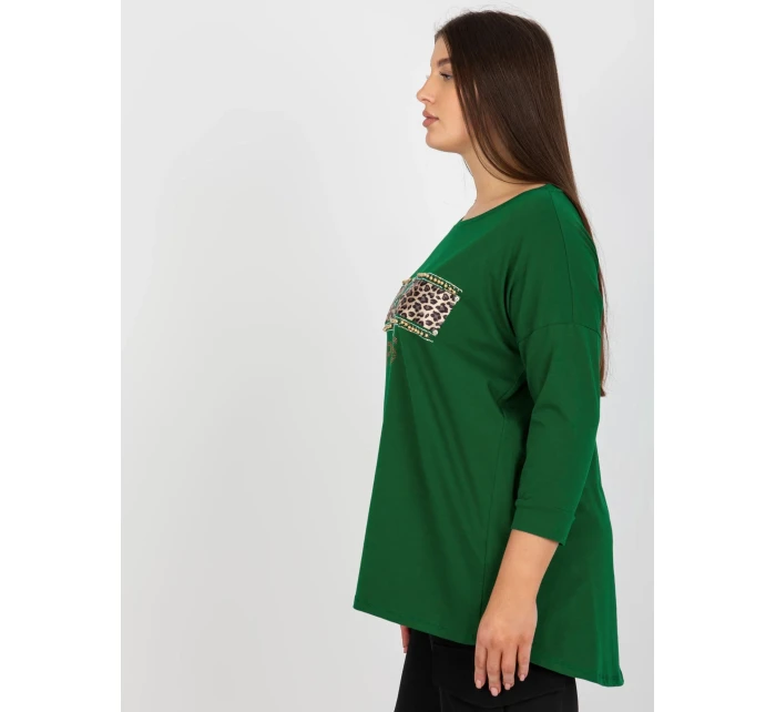 Halenka VI BZ model 17913896 tmavě zelená - FPrice Halenka VI BZ model 17913896 tmavě zelená - FPrice