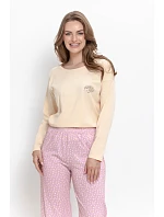 3617 DÁMSKE DLHÉ PYŽAMO MARIGOLD S–XL