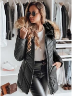 Dámská prošívaná zimní bunda černá Dstreet model 21971743 - FashionStreet