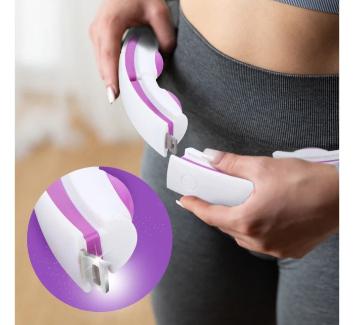 HHM17 HULA HOP BIELA/FIALOVÁ S MAGNETMI A ZÁVAŽÍM + POČÍTADLO HMS HHM17 HULA HOP BIELA/FIALOVÁ S MAGNETMI A ZÁVAŽÍM + POČÍTADLO HMS