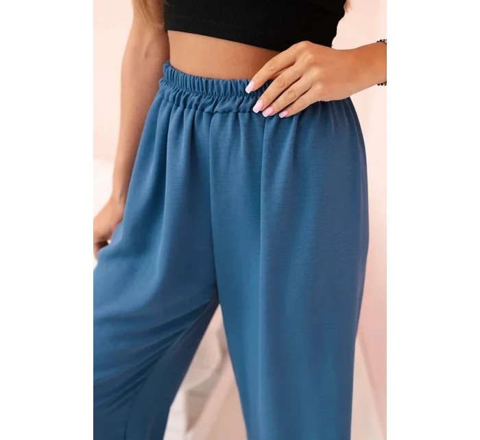 Kalhoty se širokými nohavicemi model 21083154 - K-Fashion