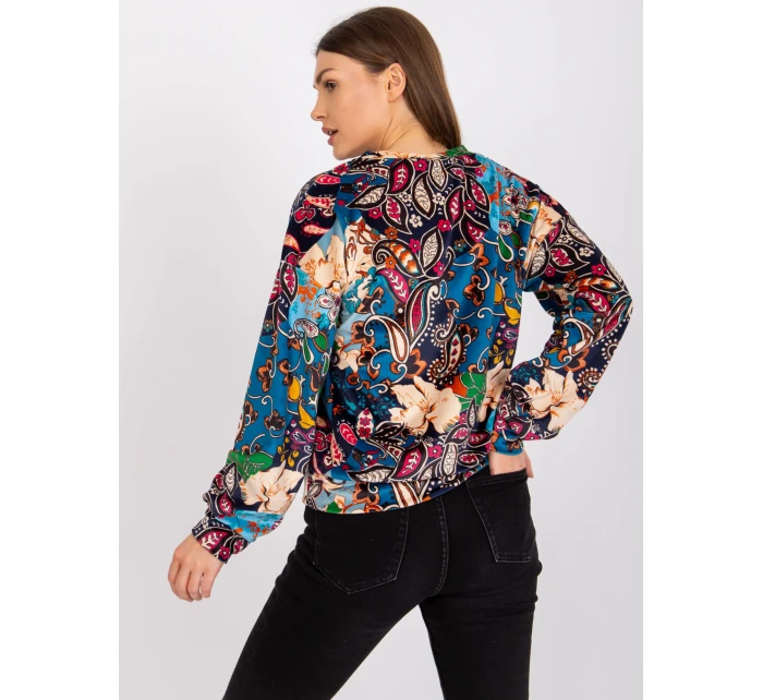 Blúzka DHJ BZ 6033 2.46P tmavo modrá Blúzka DHJ BZ 6033 2.46P tmavo modrá