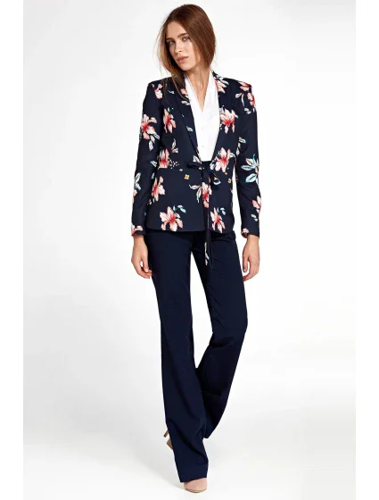 Dámský overal model 18124482 tmavě modrý - Nife Dámský overal model 18124482 tmavě modrý - Nife