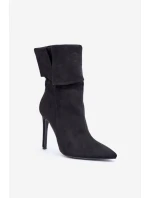 Topánky na podpätku model 218517 Krok vo veľkom štýle Topánky na podpätku model 218517 Krok vo veľkom štýle