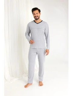 Regina 485 long/r M-XL Z25/26 pánske pyžamo