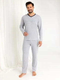 Regina 485 long/r M-XL Z25/26 pánske pyžamo