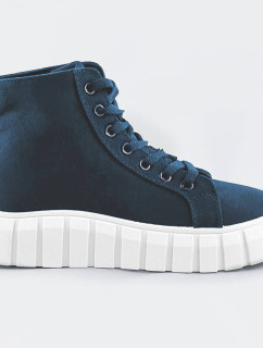 Tmavě modré šněrovací boty model 17261209 - VIA GIULIA
