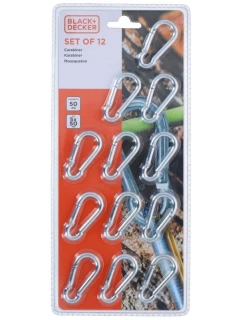 OCEĽOVÁ KARABÍNA 12KS BLACK + DECKER