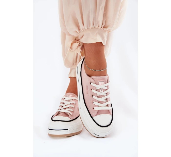 Damskie Trampki Big Star NN274207 Różowe