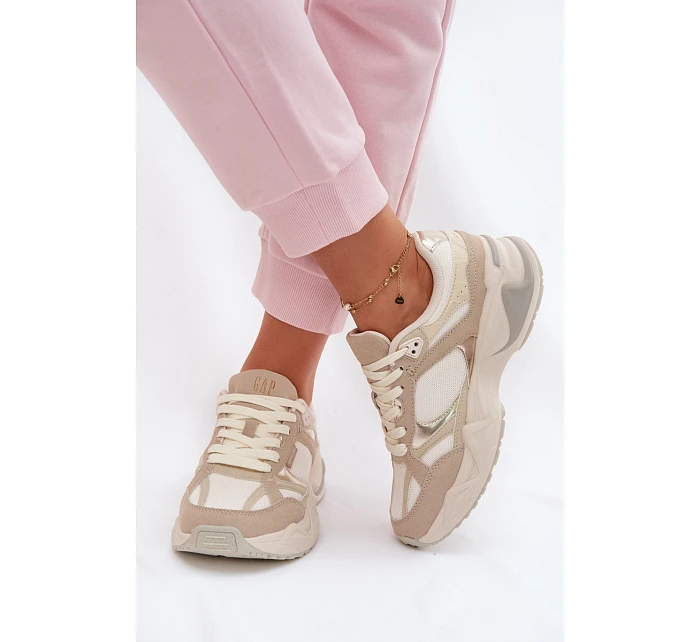 Dámské tenisky na platformě  Béžové model 22074783 - GAP