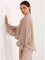 Koszula IT KS model 21795636 beżowy - FPrice Koszula IT KS model 21795636 beżowy - FPrice