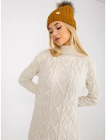 Dámská čepice JK CZ model 14838324 tmavě žlutá - FPrice Dámská čepice JK CZ model 14838324 tmavě žlutá - FPrice