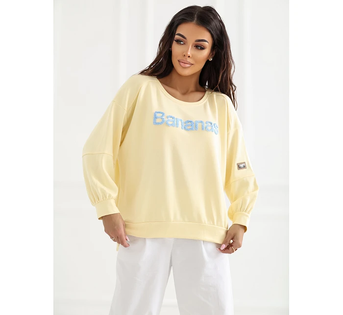 RV BL mikina A1221.13 svetložltá