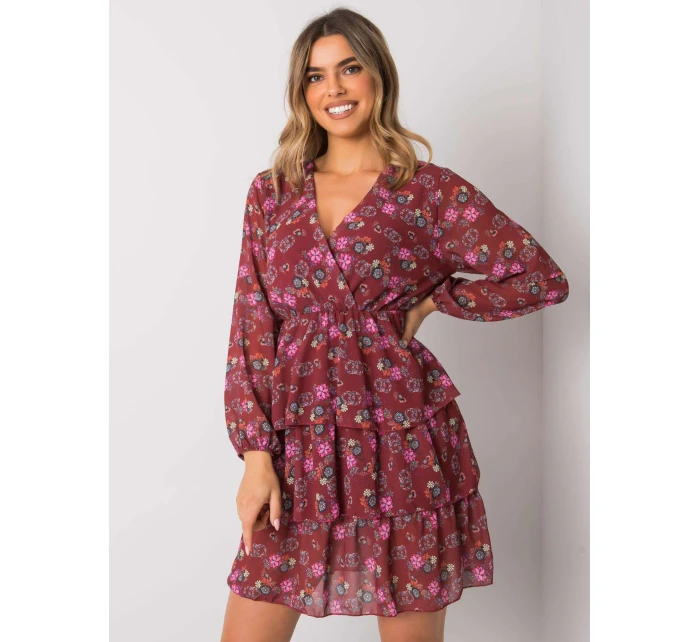 WN SK 21049 šaty.38X gaštanová