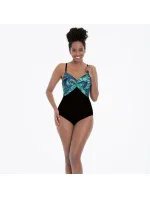 Dámske jednodielne plavky Almeria M3 6208 801 čierne s mätou. s potlačou - Anita Care Dámske jednodielne plavky Almeria M3 6208 801 čierne s mätou. s potlačou - Anita Care