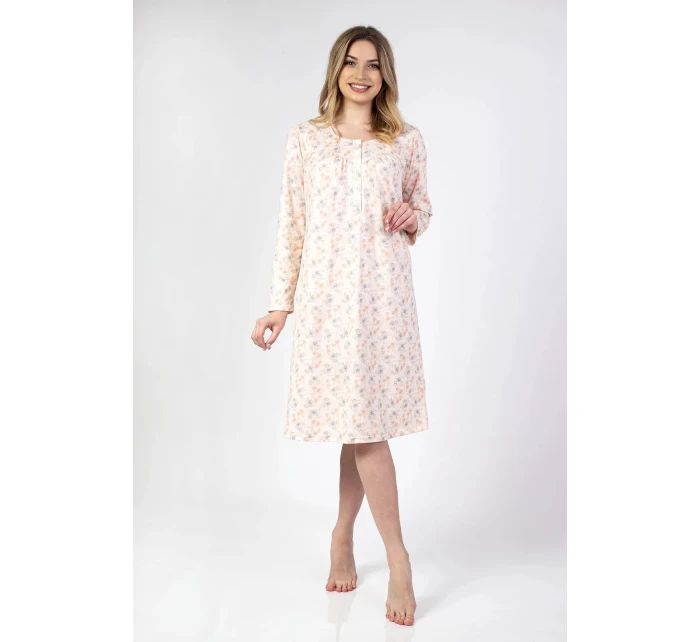 Dámska nočná košeľa 011 dł/r - Regina Dámska nočná košeľa 011 dł/r - Regina