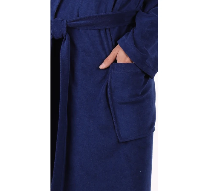 Pánsky župan Bari tmavomodrý