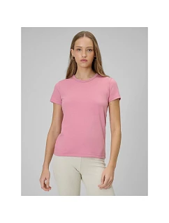 Dámské hladké tričko slim model 22193687 dámské - 4F
