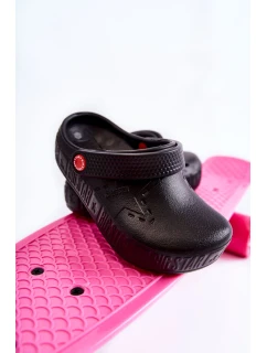 Dziecięce Lekkie Klapki Kroksy Big Star II375001 Czarne