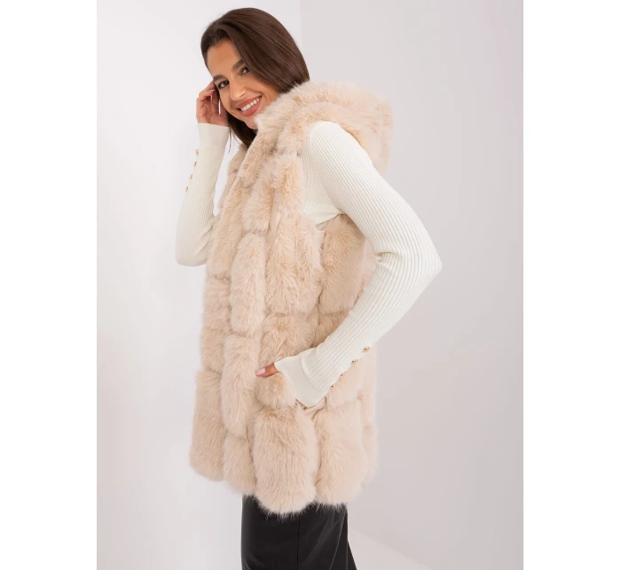 Kamizelka AT KZ model 18969991 beżowy - FPrice Kamizelka AT KZ model 18969991 beżowy - FPrice