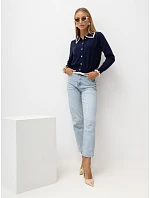 Sweter IR SW model 22303447 granatowy - FPrice Sweter IR SW model 22303447 granatowy - FPrice