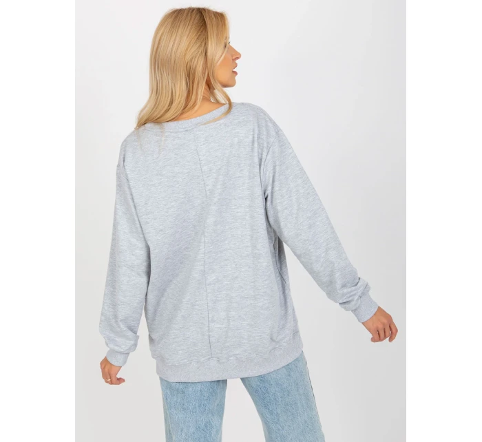 Mikina VI BL 094.03P sivá Mikina VI BL 094.03P sivá