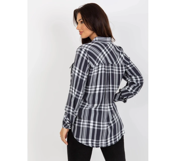 Dámska blúzka D70039Z11082A tmavosivá - FPrice Dámska blúzka D70039Z11082A tmavosivá - FPrice