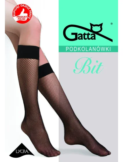 Sieťované podkolienky "kabaretky" BIT