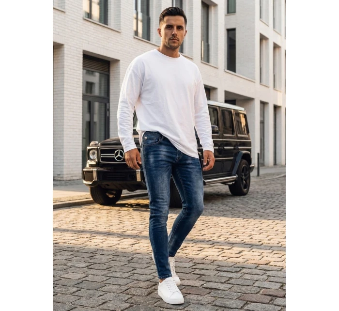 Pánské světle modré džínové kalhoty model 21968683 - Dstreet