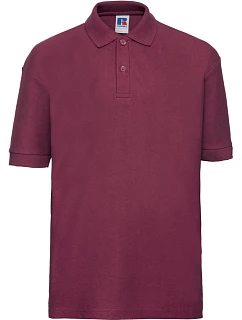 Dětské piqué polo 10. burgundy model 22473564 - Russell Athletic