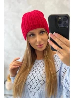 Dámska čiapka Rebecca K345 červená