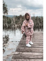 Detské tenisky so suchým zipsom Biela a ružová zlatá roztomilá dievčina Detské tenisky so suchým zipsom Biela a ružová zlatá roztomilá dievčina