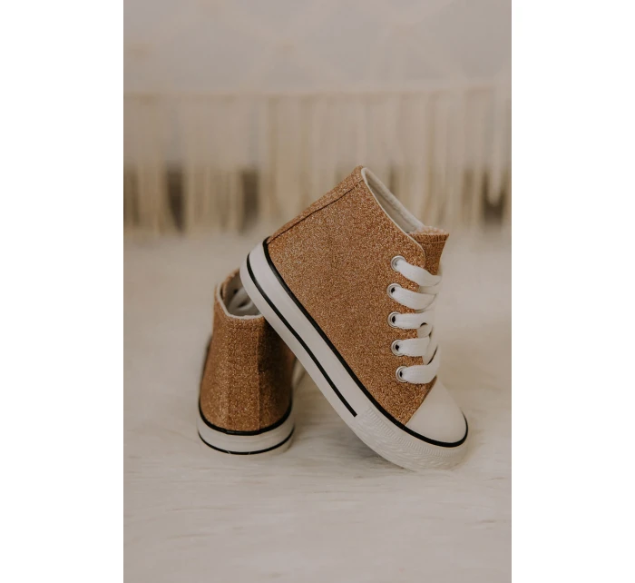 Dětské vysoké tenisky Růžové zlato model 21587252 - Boto